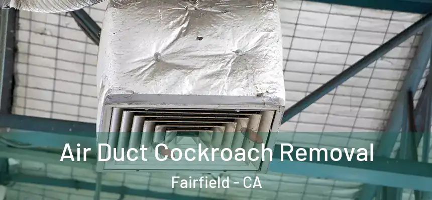  Air Duct Cockroach Removal Fairfield - CA